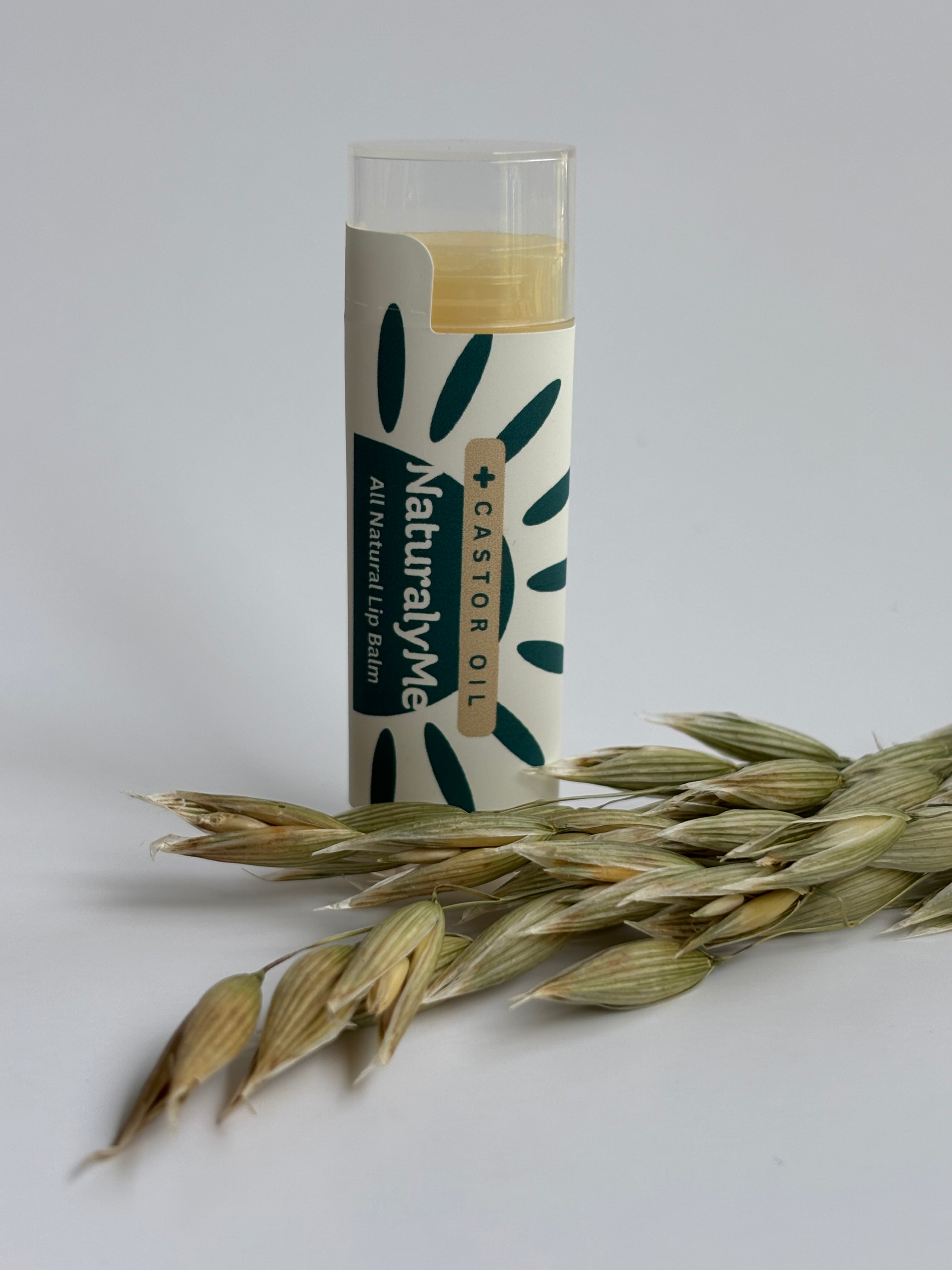 All Natural Lip Balm + Castor Oil