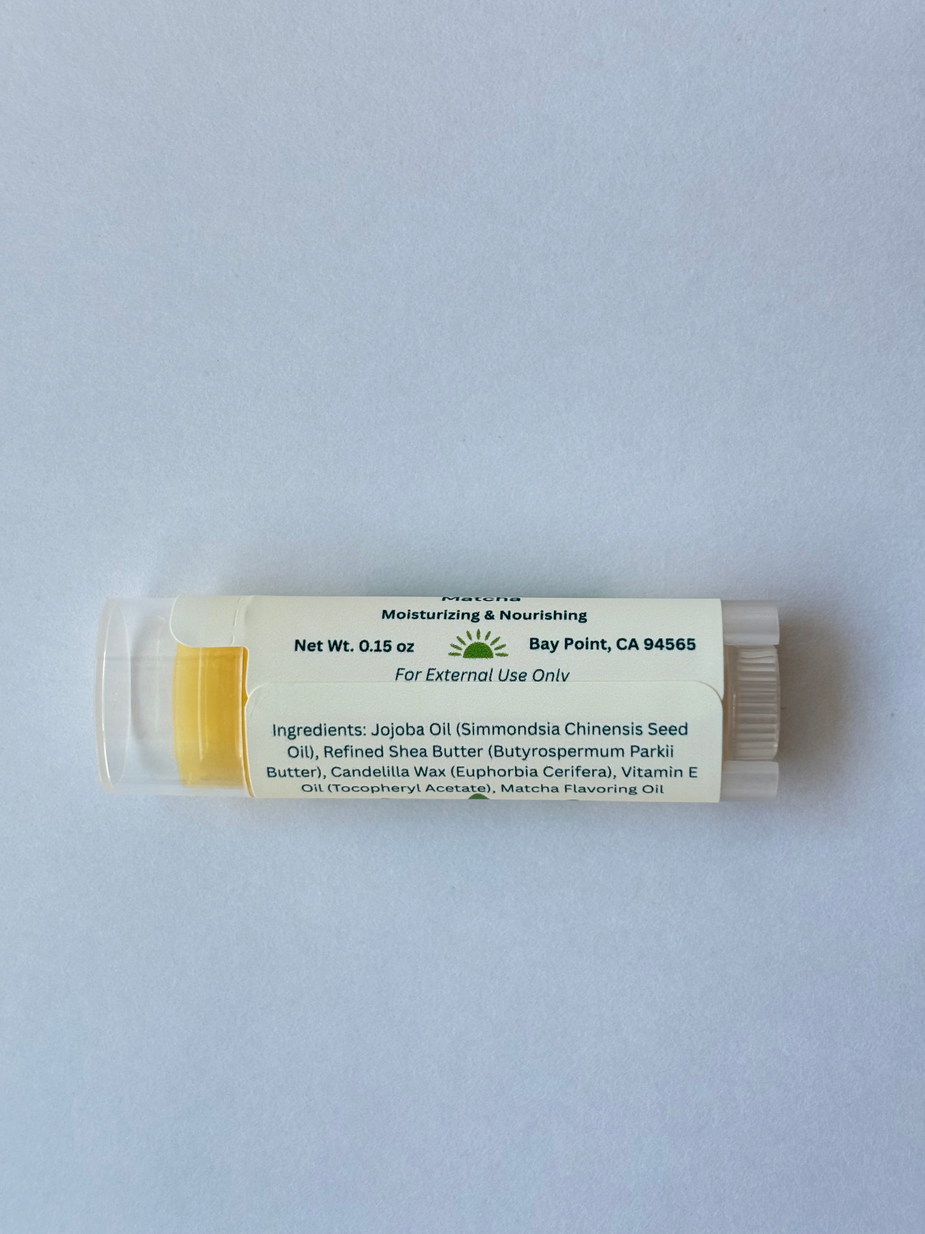 All Natural Lip Balm | Matcha