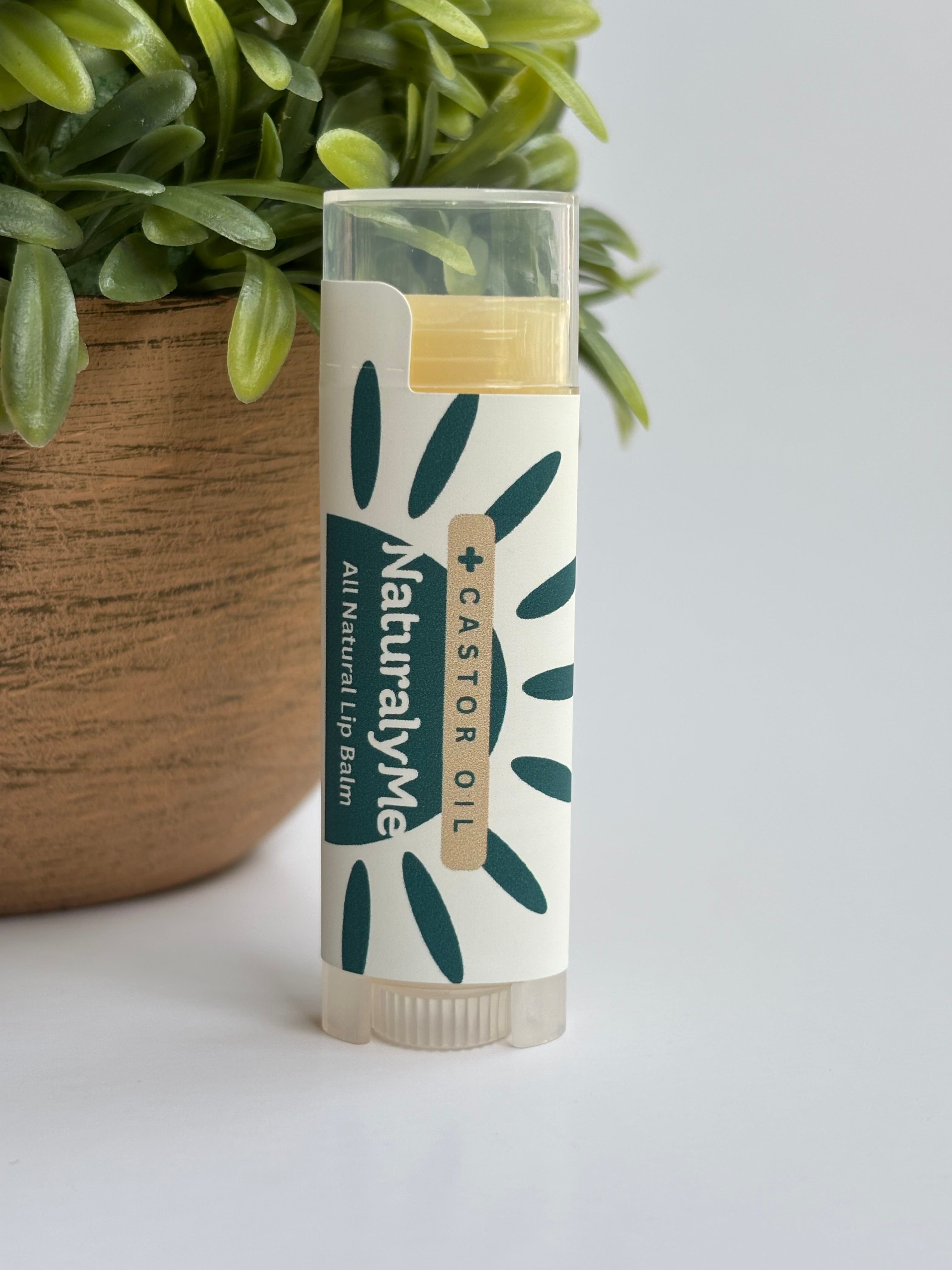 All Natural Lip Balm + Castor Oil