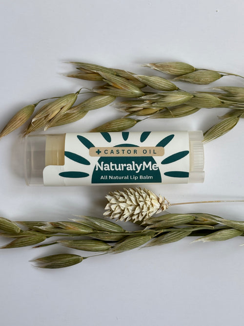 All Natural Lip Balm + Castor Oil